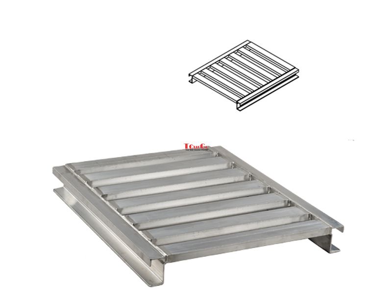 TourGo 2 Way Heavy Duty Rail Aluminum Pallets