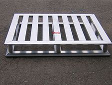 TourGo Flat 40”x48” 2-way Aluminum Pallet For Warehouse