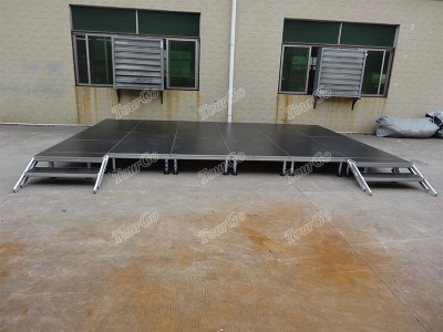 Tourgo Decent Aluminum Portable Stage Platform Design For Outdoor Events