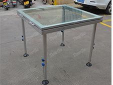 Transparent Acrylic Aluminum Quick Stage Platform
