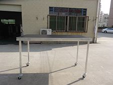 Non-slip Industrial Material Stage Platform With Wheels