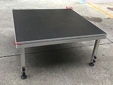 Quick Install Portable Aluminium Stage Frame Plywood Adjustable Stage