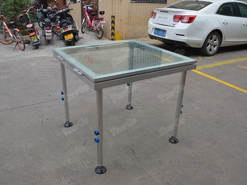 Transparent Acrylic Aluminum Quick Stage Platform