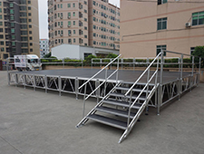 Aluminum Portable Stage With Industrial Platform For Event Rental