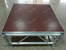 Aluminum 4*4ft Non-slip Stage Platform For Outdoor Concert