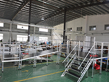 Aluminum Beyond Stage With Ramp