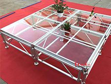 1.22*1.22m Acrylic Stage Platform For Exhibition Show