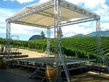 Aluminum Stage Modular Stage With Adjustable Support