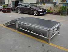1x2m Portable Aluminum Stage Platform For Outdoor Event