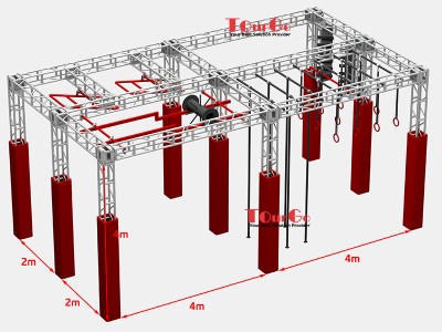 DIY American Ninja Warrior Backyard Obstacle Course