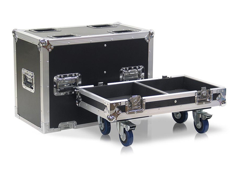 Road Case Suitable for two QSC-K10 Speakers
