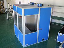 Blue Full Size Translation Booth