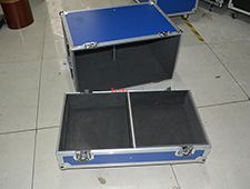 Universal Line Array Speaker Flight Case For 2 Speakers With Blue Color