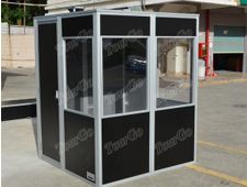 Tourgo ISO Mobile Simultaneous Interpretation Booths in Black