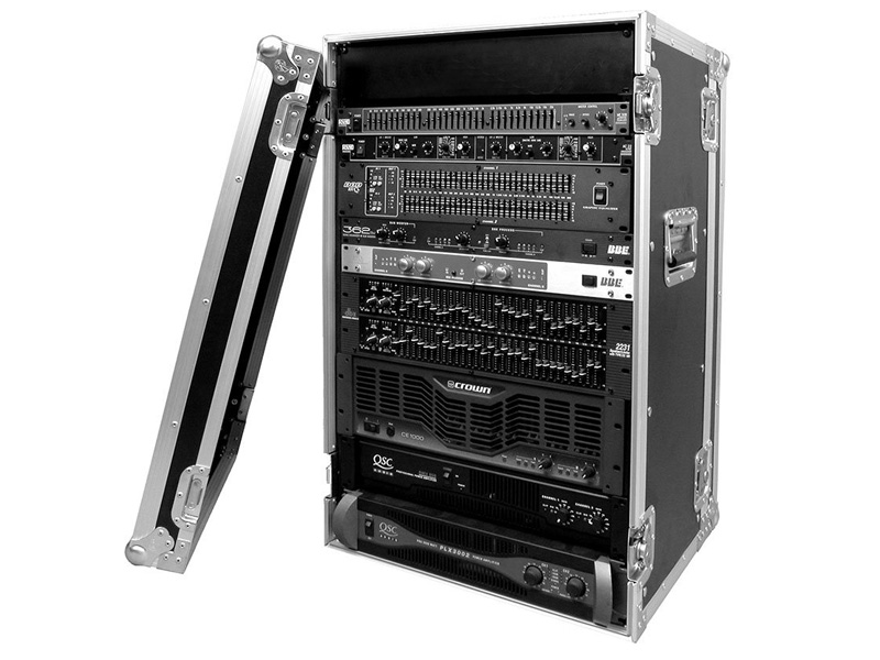 18U Effect Rack Cases – 14inch body depth