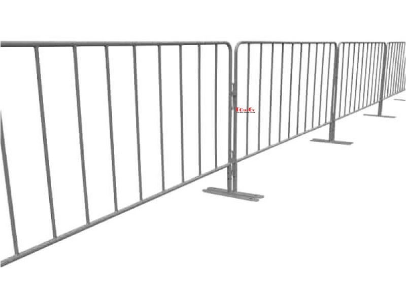 Global Industrial Crowd Control Barrier Powder Coated Steel