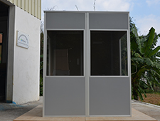 TourGo Full Size Dark Grey Conference Translation Booths for Interpreting