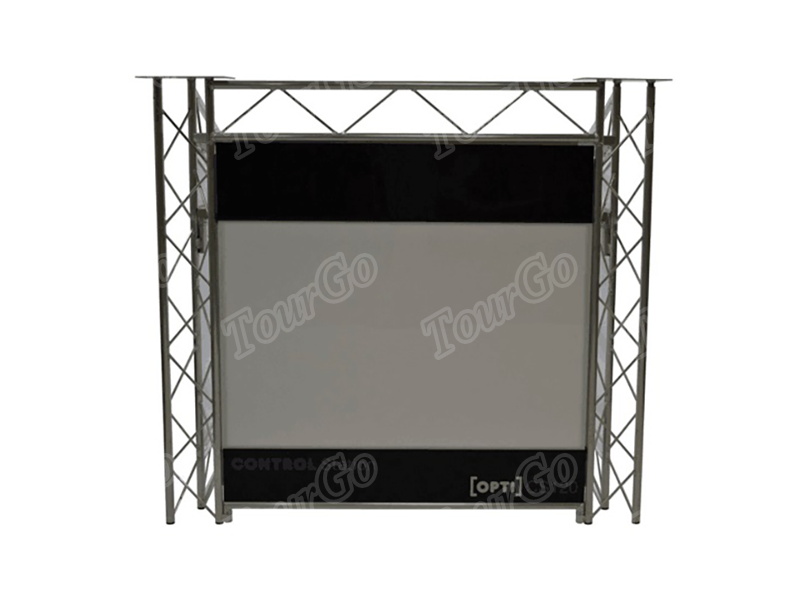 TourGo High Qulity Controller Station 5-ft Aluminum Truss DJ Booth Truss