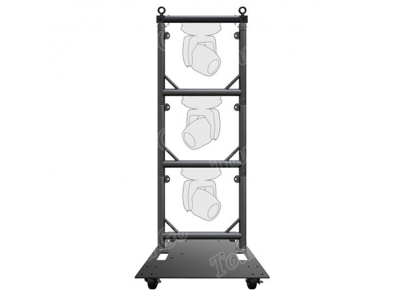 Global Truss Modular Lighting Quick Grid for Moving Heads in Black Trio Package