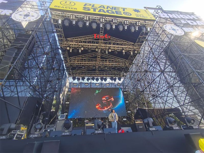 TourGo Outdoor Event Aluminum Layher Stage for Concert