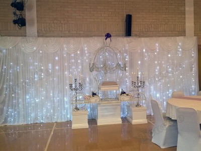 TourGo LED Fairy Light Curtain Wedding Backdrop Wholesale 2m x 4m