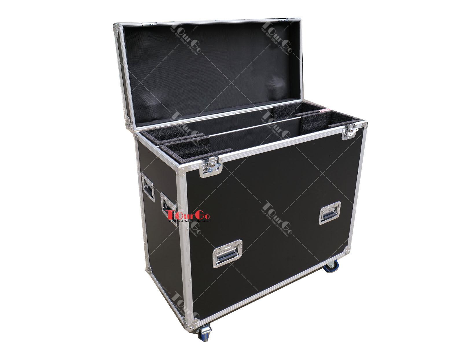 Custom flight Road Case With storage compartment