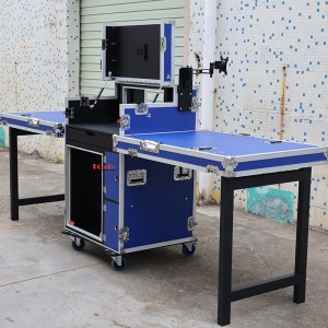 TourGo Unveils 24 inch Blue Workstation Flight Case: All-in-One Mobile Solution for Live Streaming & AV Broadcasting