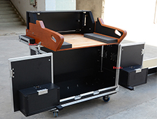 DJ Mixer Flip Workstation Flight Case for Allen & Heath C3500