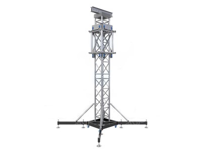 TourGo Ground Support Truss System Tower for Stage Lighting