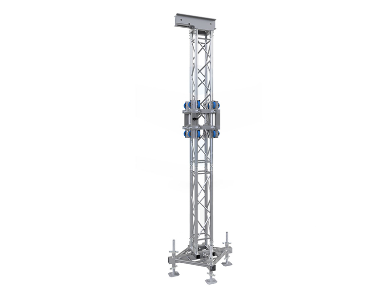 TourGo Ground Support Truss Lift Tower for Line Array Speaker