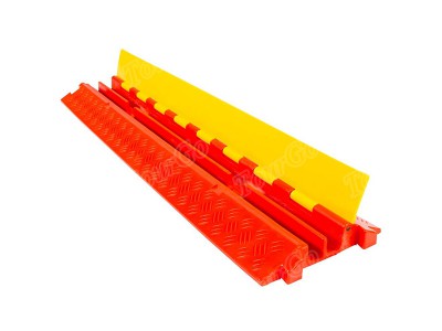 2-Channel Guardian Cable Protector Ramp for 1.125″ diameter cables