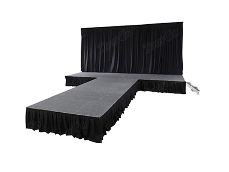 Catwalk Stage Hire with Wedding Stage Platform for Aluminum Portable Stage