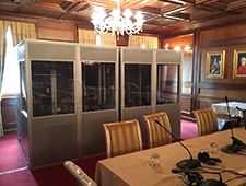 Feedback of Dark Grey Interpreter Booth For Simultaneous Translation From Customer