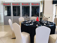 TourGo ISO 4043 2016 Interpretation Booth For Conference In Albania