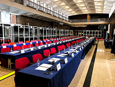 ISO 4043 Standardized Translation booths For Simultaneous Interpretation Used For Big International Conference