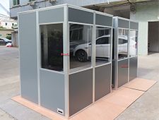 Two Person Interpretation Cabin For Audio Conference System