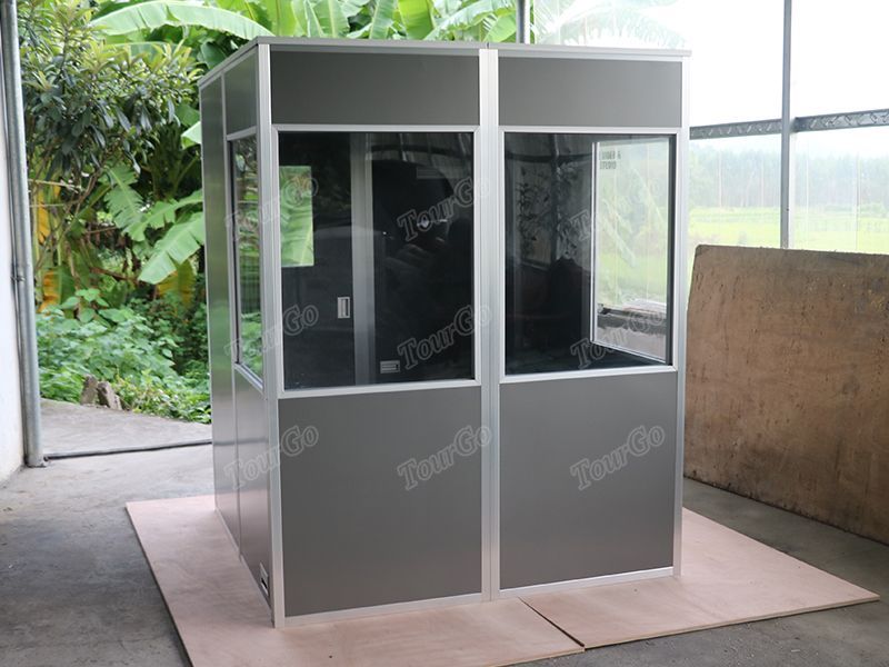 TourGo Audio Conference Equipment ISO 4043 Interpretation Booth For Translation