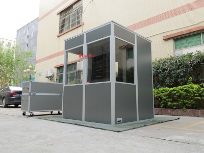 How to Install TourGo Two Person Interpreter Booth for Conference