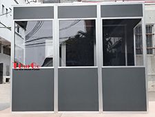 Portable Soundproof Three Person Interpretation Booth