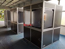 Portable Easy-to-Elevator 2-Person Interpreter Booth