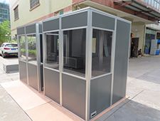 Conference Room Used Soundproof Panel For Acoustic Office Call Booth