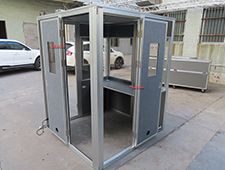 Simultaneous Two Person Interpretation Booth For Conference