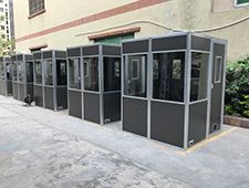 ISO 4043 Soundproof Isolation Mobile Portable Conference Equipment Interpretation Simultaneous Translation Booth