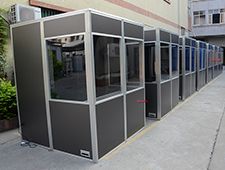 Portable ISO Isolation Simultaneous Translation Booth System Mobile Acoustic Soundproof Interpreter Booth