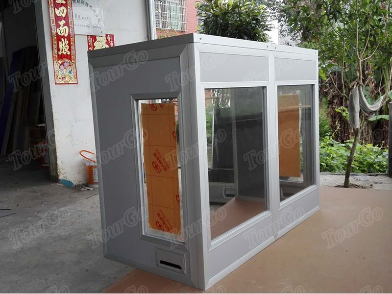 TourGo Customized Portable Tabletop Interpreter Booths for Two Person Size :120 x 60 x 90cm