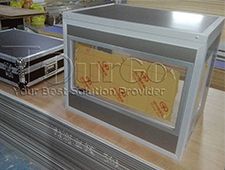 TourGo Customize Table Top Interpreter Booth For One Person: W800*D600*H600mm