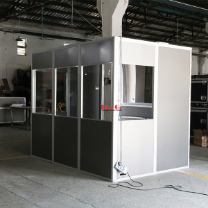 TourGo ISO 17651-2 Simultaneous Three Person Interpretation Booths