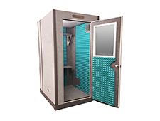 Portable Music and Voice Over Sound Isolation Booth