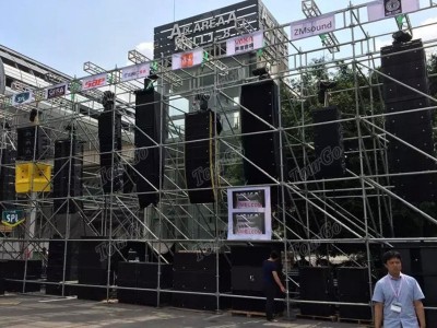 TourGo Outdoor Steel Scaffold Layer Truss For Hanging Speaker