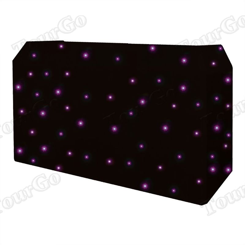 DJ Booth Quad LED Starcloth System